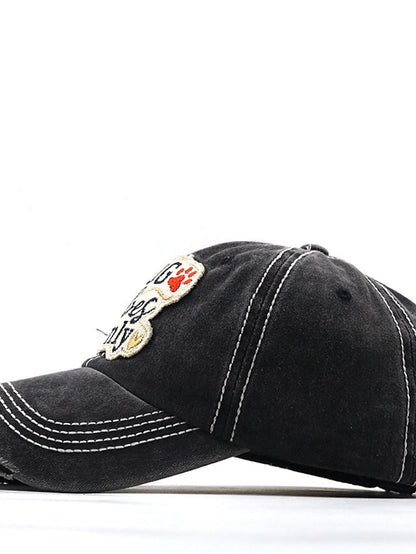 High Quality Washed Retro Baseball Cap For Men Women Solid Color Denim Dad Hats Snapback Emboridery Letter Hip Hop Cap Adjustable Hat for Women