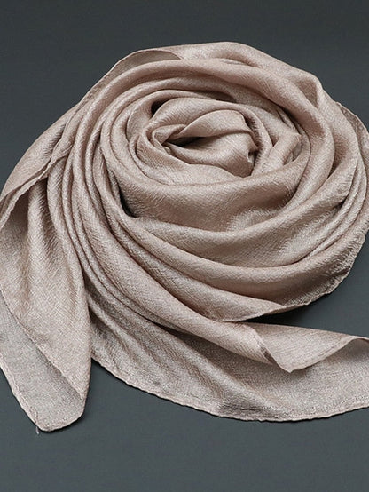 1 PC New Solid Color Scarf Long Style Thin Shawl Spring Summer Scarf Women Beautiful Scarves for Women