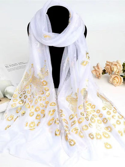 New Peacock Feather Shawls and Wraps for Party Dress Wedding Cape Bride Dress Shawl Women Wrap Shoulder Scarf for Women