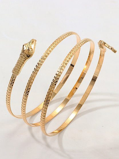 Bangle Fashion Outdoor Snake Bracelets & Bangles for Women