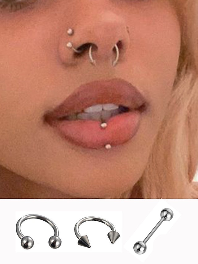 1 set Earrings Set For Birthday Party Evening Street Alloy Classic Fashion for Women