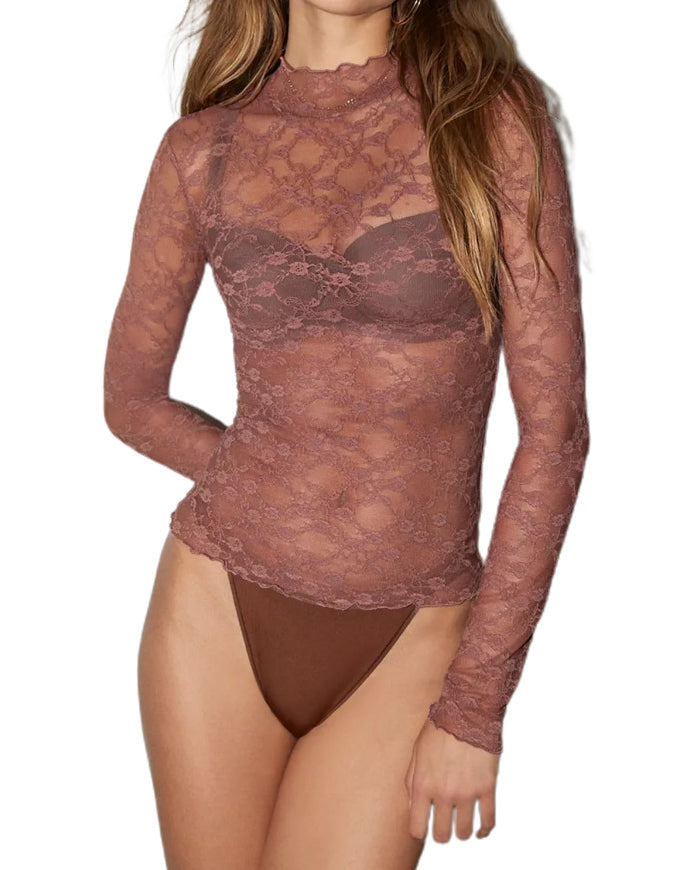 Lace Bottoming Shirt