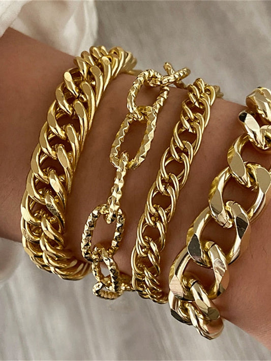 Bracelets Daily Outdoor Pure Color Bracelets & Bangles for Women