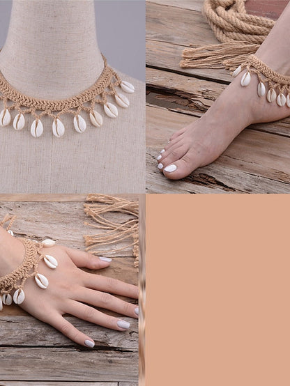 Jewelry Sets Fashion Outdoor Shell Jewelry Sets for Women