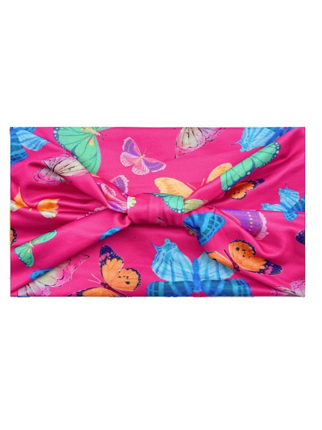 Sports Outdoor Floral Headwear for Women