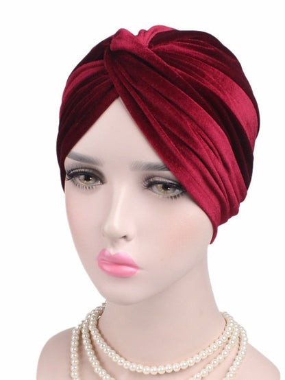 Muslim Hijab Bonnet Outdoor Home Daily Solid / Plain Color Polyester Casual Casual / Daily 1 pcs for Women