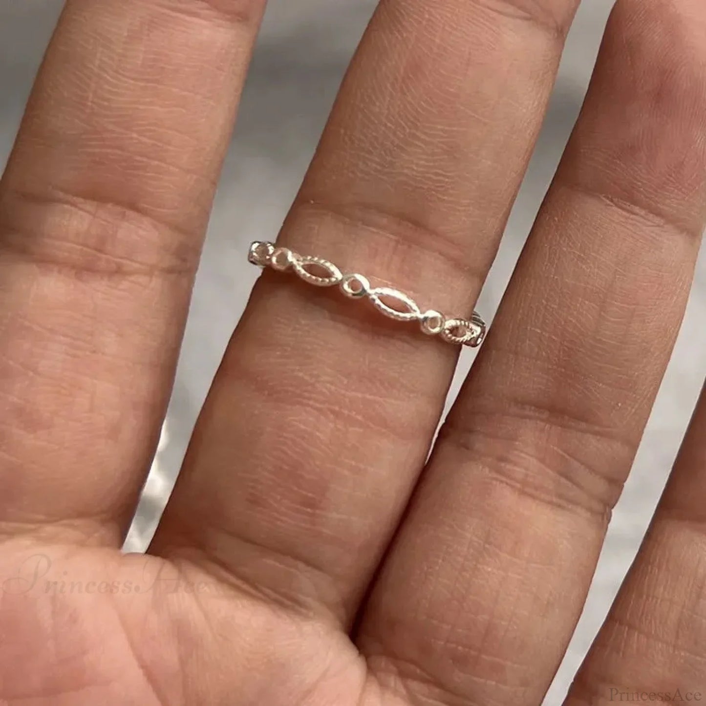Y2K Transparent Heart Gothic Ring