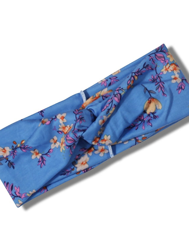 1PC Boho Pringting Headbands For Outdoor Daily Fabric for Women