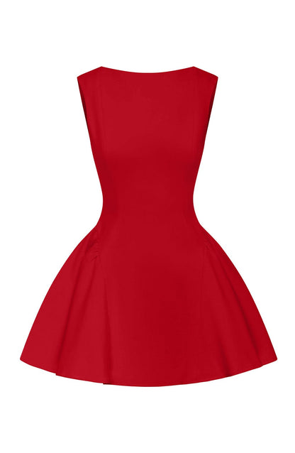 Blanca Mini Dress - Red