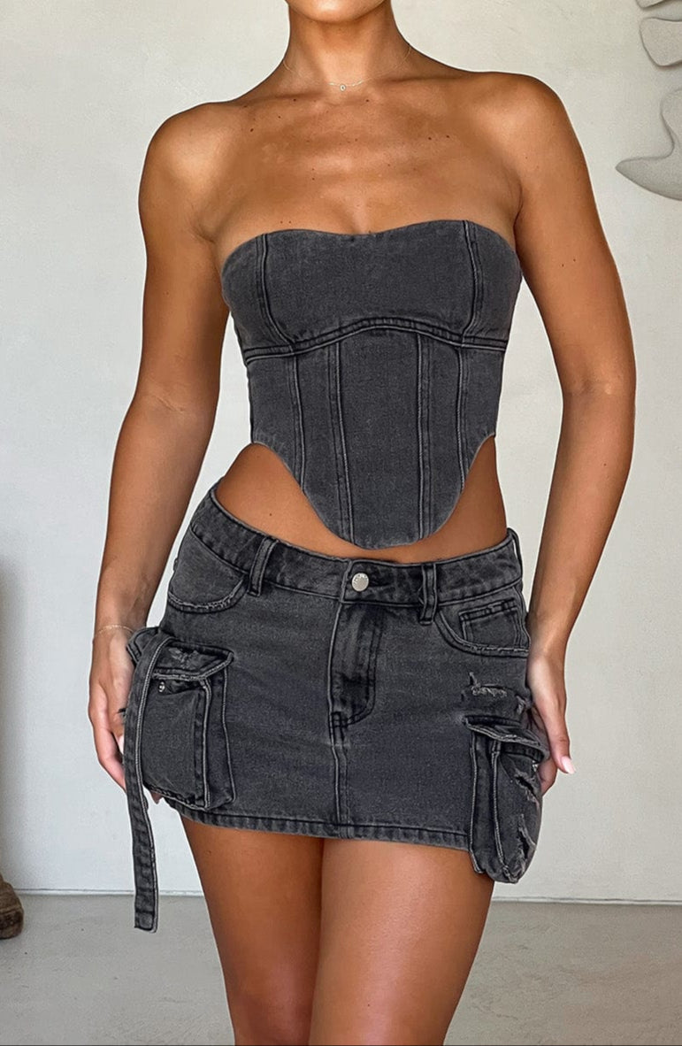 Jazmín Corset - Black