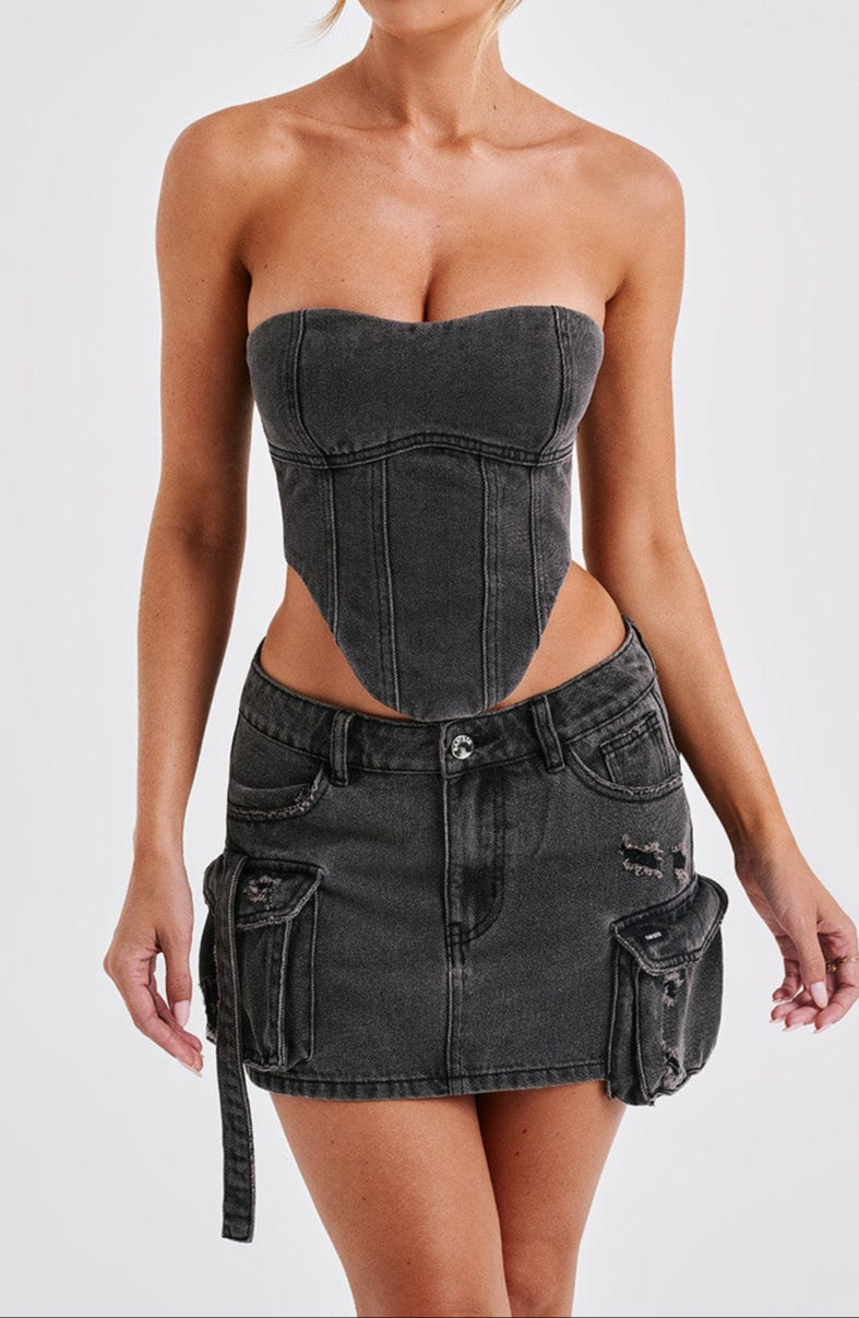 Jazmín Corset - Black
