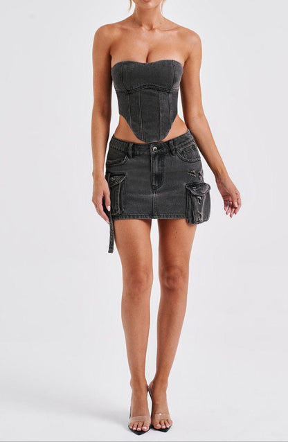 Jazmín Corset - Black