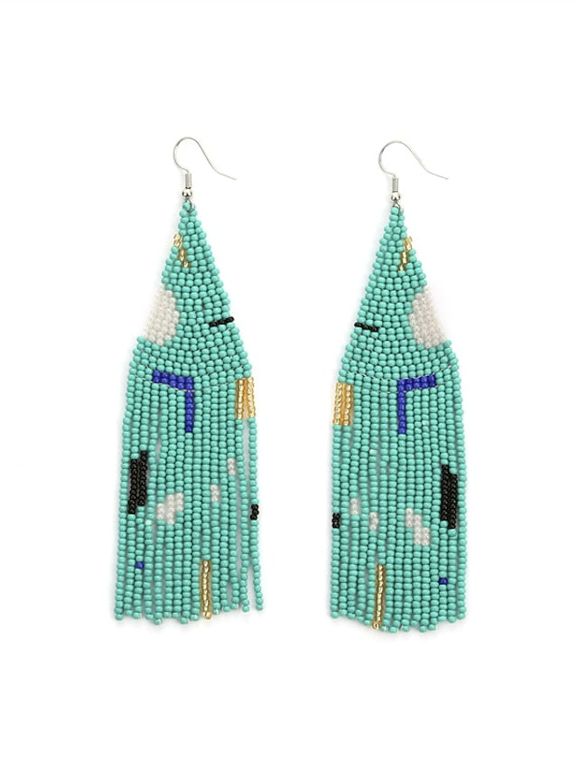 Earrings Chic & Modern Street Color Block Earring for Women