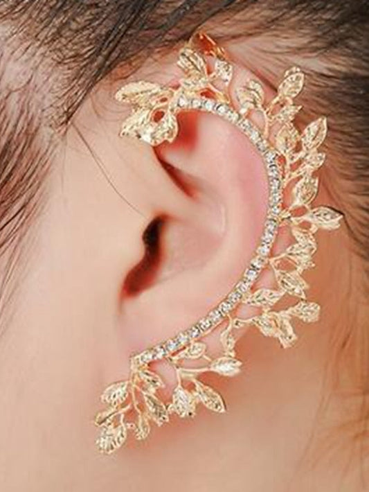 1PC Ear Cuff Single Earring For AAA Cubic Zirconia Street Date Alloy Classic Fashion for Women
