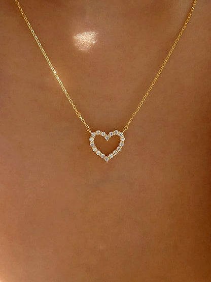 necklace Fashion Outdoor Heart Necklaces for Women