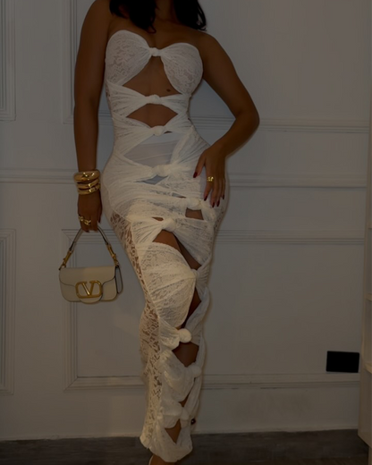 Lace Hollow Hip Dress (Pre-Sale)