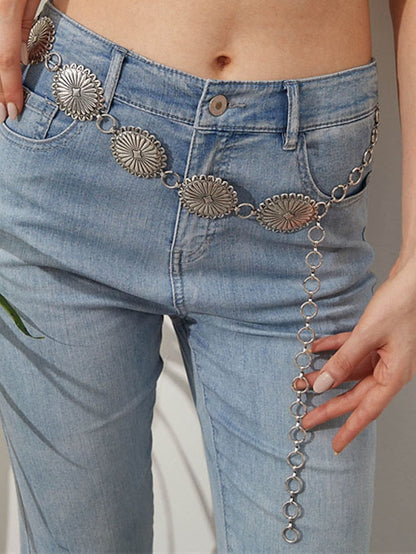 body chain Fashion Street Flower Headwear for Women