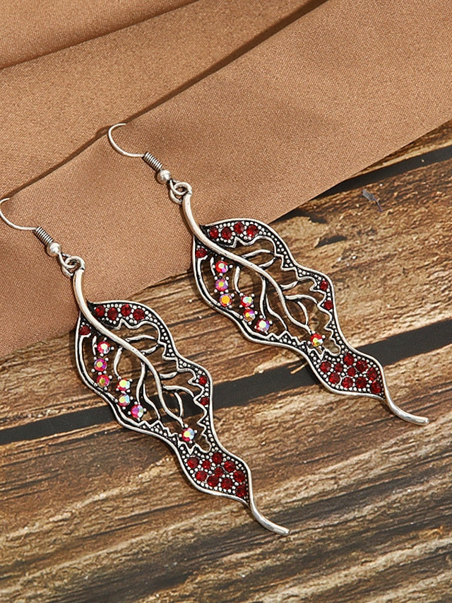 Earrings Artistic Street Leaf Earring for Women