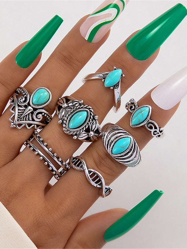 Rings Archaistic Holiday Floral Ring for Women