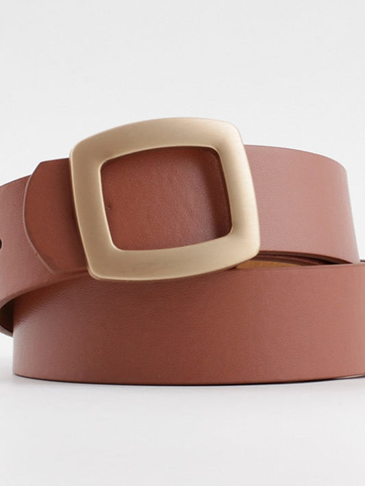 Belt PU Black Brown Beige Waist Belt Daily Holiday Pure Color / Vintage / Spring / Summer / Fall / Winter for Women