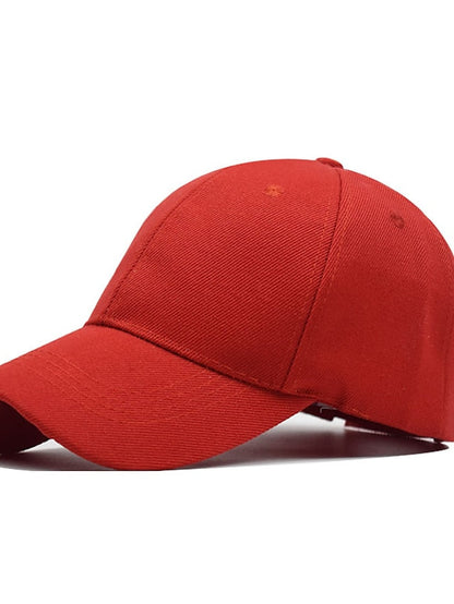 1pcs Unisex Cap Casual Solid Curved Sun Visor Baseball Cap Adjustable Snapback Hats For Women Men Hip Hop Cap Street Dad Hat for Women