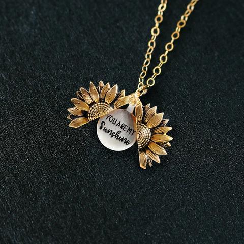 You Are My Sunshine Necklace for Women