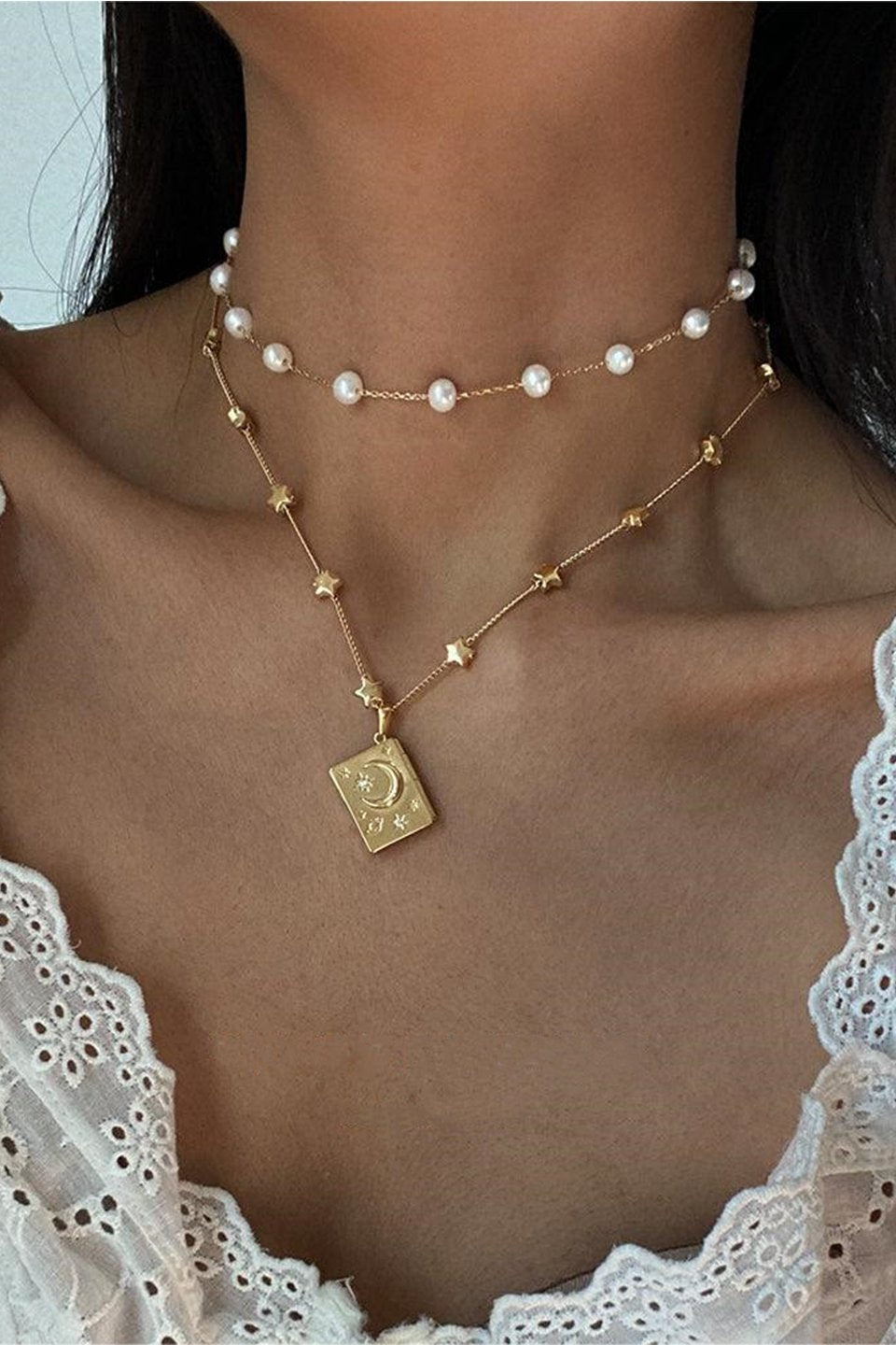 Collar con libro de constelaciones que se puede abrir "¡Eres mi alma gemela!"