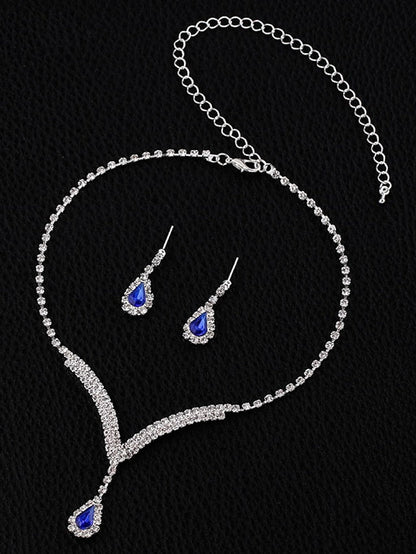 necklace Chic & Modern Party Pure Color Jewelry Sets / Wedding / White / Red / Blue / Fall for Women
