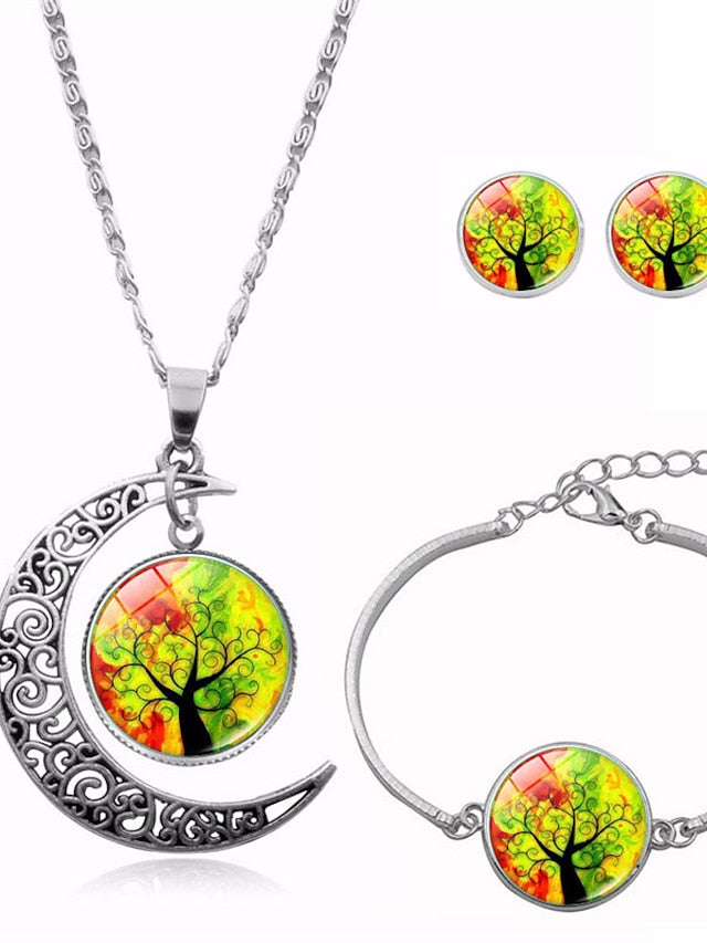 Jewelry Sets Artistic Party Tree Jewelry Sets for Women