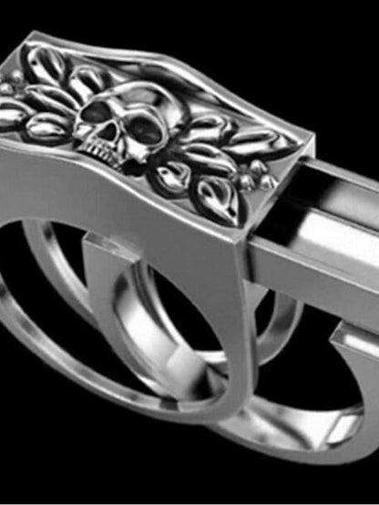 1PC Ring For Men's Daily Date Alloy Classic Skull for Women