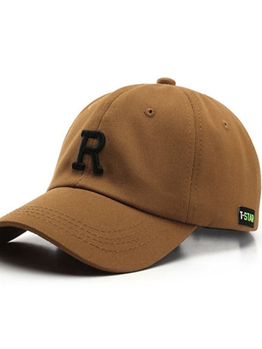 Men's Sun Hat Baseball Hat Daily Holiday Solid / Plain Color Cotton Sports & Outdoors Casual Sunscreen Sports 1 pcs for Women