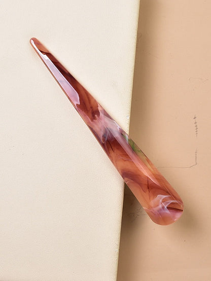 1pc Hair Clip For Street Holiday Handmade Alloy Green White Burgundy for Women