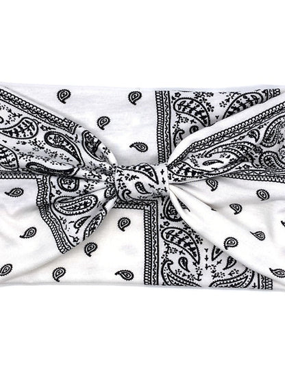 1PC Headbands Hair Band For Daily Holiday Classic Fabric Scarlet Black White for Women