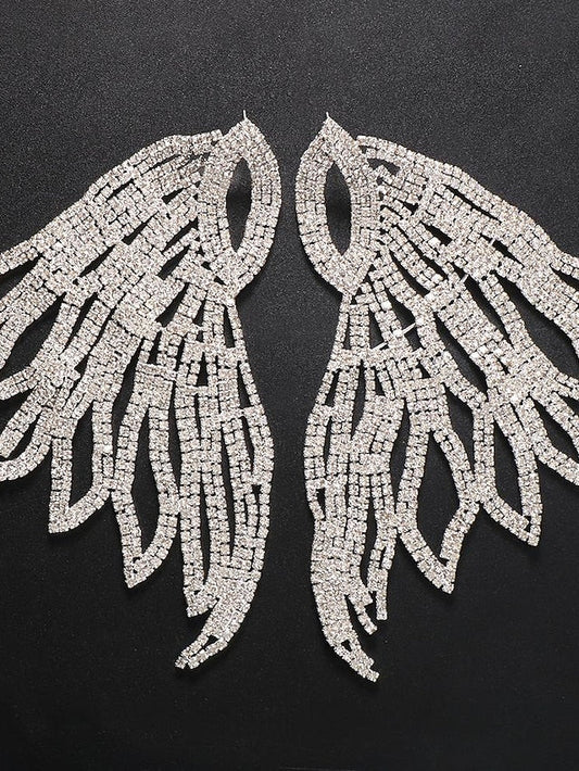 Earrings Fancy Lucky Hope Imitation Diamond Earrings Jewelry Silver / Gold For Street Gift Prom for Women