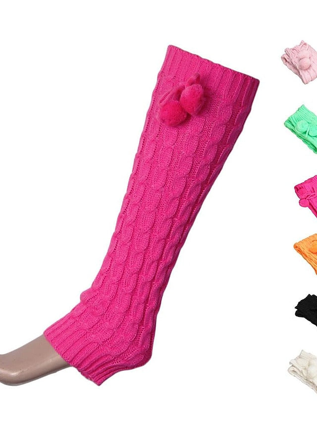 lolita socks autumn and winter new japanese socks boots twist with hair ball thin thigh sets wholesale female for Women