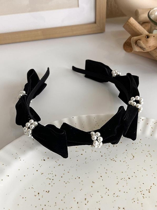 Headbands Headband For Daily Date Pearl Fabric 36# 19094 21# 17380D 20# 18161D for Women