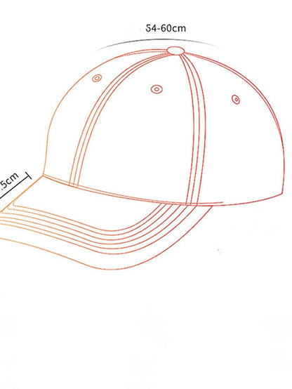 Baseball Hat Outdoor Daily Acrylic Fibers Casual Casual / Daily 1 pcs for Women