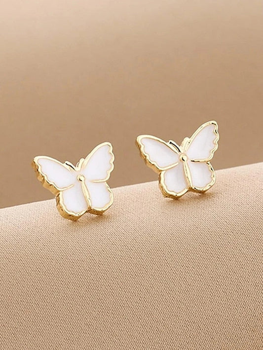 1 Pair Stud Earrings For Birthday Gift Prom Alloy Classic Animal for Women