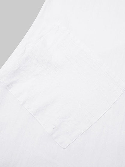 A Line Dress Midi Dress Blue White Gray Yellow Sleeveless Solid Color Pocket Spring Summer Round Neck Basic Hot Loose  S M L XL XXL for Women