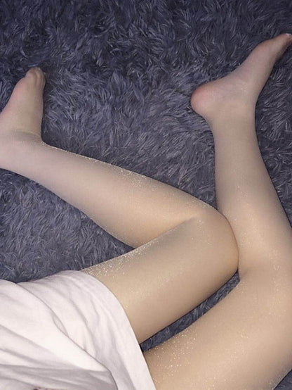 Panty Hose Gift Daily Holiday Solid Color Polyester Acrylic Fibers Sexy Casual Leg Shaping Casual / Daily 1 Pair for Women