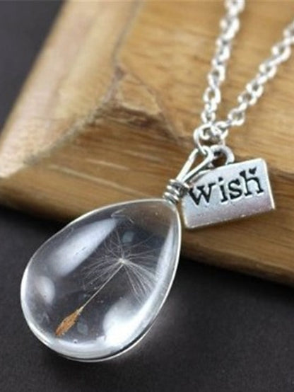 necklace Chic & Modern Street Dandelion Necklaces for Women