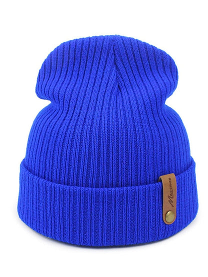 Hat Beanie / Slouchy Winter Hats Green Black Blue Outdoor Street Dailywear Knit Letter Windproof Comfort Warm for Women