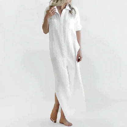 Women's Trendy Lightweight Summer Dress with Flowy Silhouette