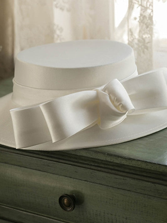 Hat Bucket Hat White Party Outdoor Dailywear Floral Floral Windproof Comfort Fashion for Women