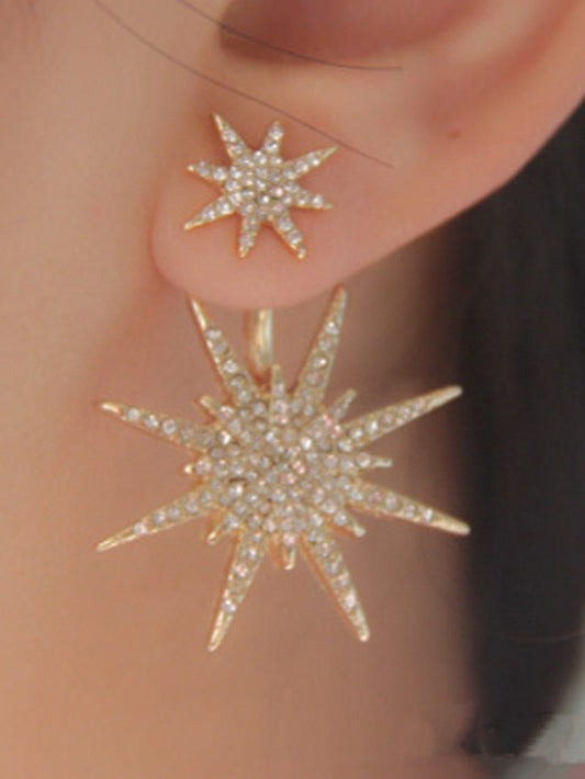 Earrings Chic & Modern Party Star Earring / Wedding / Gold / Silver / Fall / Winter for Women