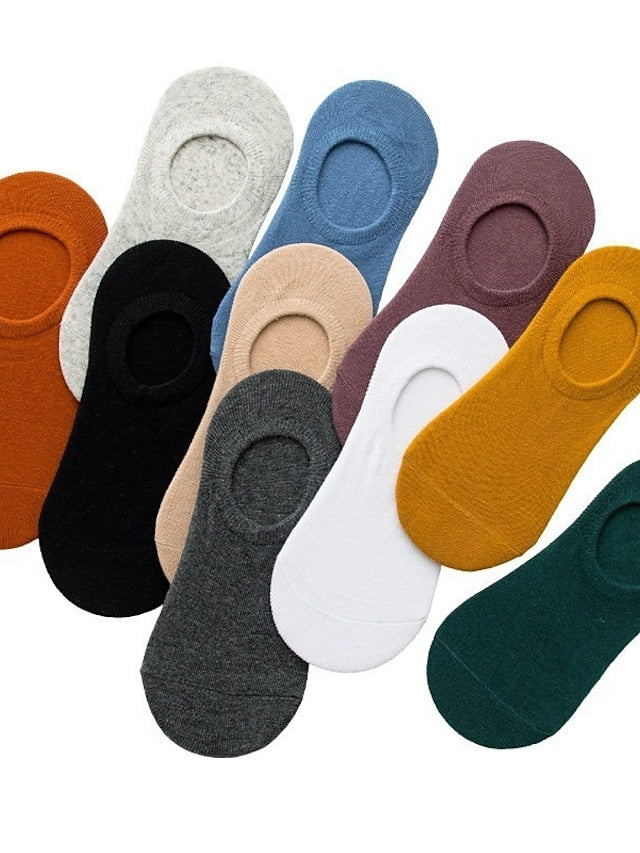 5 Pairs No Show Socks Home Sports & Outdoor Holiday Polyester Cotton Sports & Outdoors Casual Sweet 5 Pairs for Women