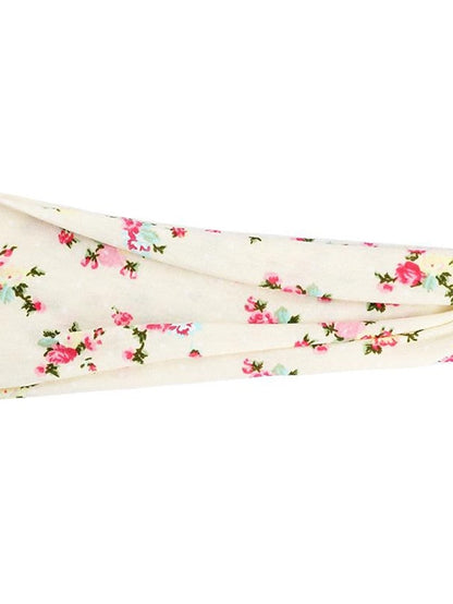 europe and the united states cross-border fashion sports hairband yoga bundle sweat-absorbing headband new ladies wide-brimmed printed headwear for Women