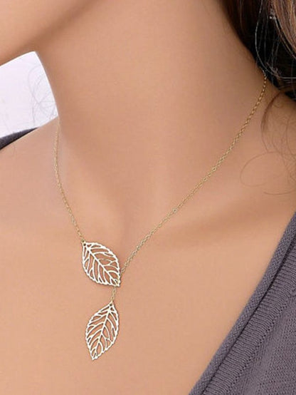 1PC Necklace For Daily Alloy Classic Leaf for Women