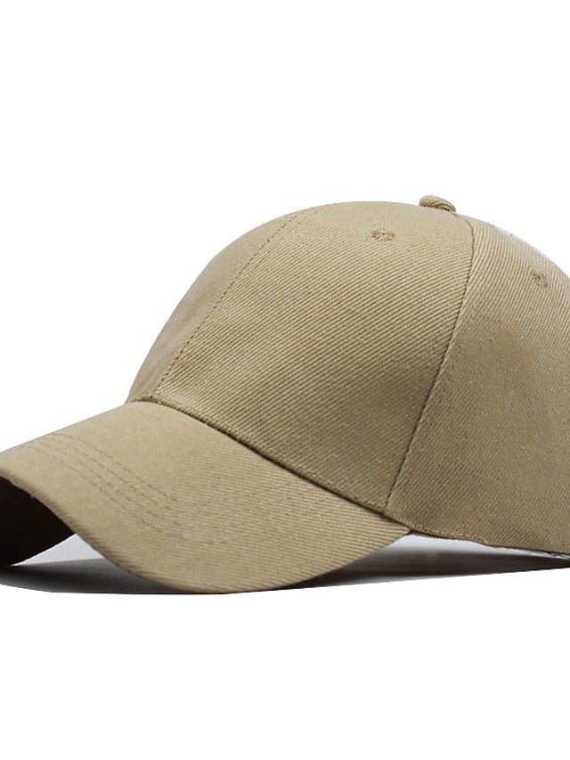 1pcs Unisex Cap Casual Solid Curved Sun Visor Baseball Cap Adjustable Snapback Hats For Women Men Hip Hop Cap Street Dad Hat for Women