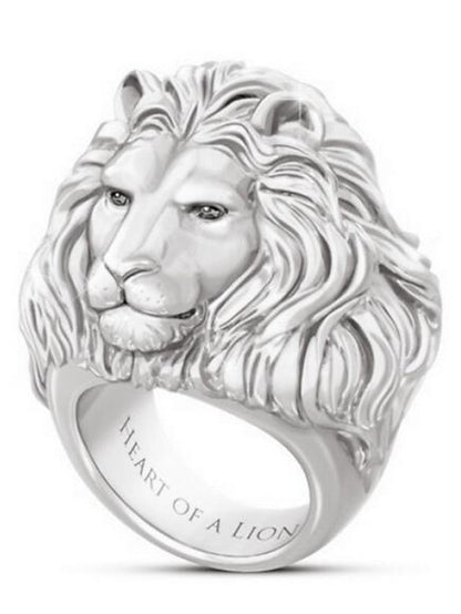 1PC Ring For Men's Holiday Date Alloy Classic Lion for Women